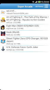 Classical arcade games emulator, con más de 8000 romsets diferentes. Lo Mas Rapido Arcade Emulator Android