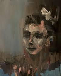 I finally tackled the creepy John Travolta painting from awhile back.