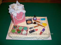Birthday Cake For 13 Year Old Boy Coolest Make Up Cake For 13 Year Old Girl Cool Birthday Cakes Birthday Cake Girls Boy Birthday Cake