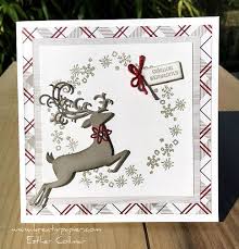 Kreativpapier Vorschau Auf Den Neuen Herbst Winterkatalog 2018 Weihnachtshirsch Weihnachtskarten Stempeln Karten Handgemacht