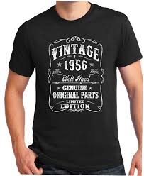 Birthday Gift For Son Turning 50 60th Birthday Gift For Men 1956 Turning 60 60 Years Old Vintage 1956 Shirt Tee For Son 50th Birthday Shirts 40th Birthday Shirts 30th Birthday Shirts