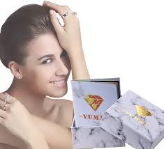 Yumay 9CT Gold 2 Pairs Stud Earrings with White Crystal for Women/Girls. :  Amazon.co.uk: Fashion