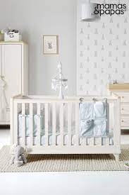 Mamas And Papas Lucca Cot Bed White Nursery Furniture Sets Grey Nursery Furniture Sets Cheap Nursery Furniture Sets