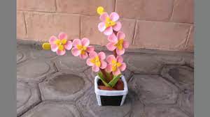 Tutorial membuat bunga gantung dari kain flanel dengan langkah sederhana. Cara Membuat Bunga Sakura Dari Kain Flanel Youtube