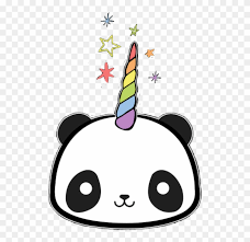 Supercoloring.com is a super fun for all ages: Png Image With Transparent Background Kawaii Unicorn Panda Cute Png Download 517x734 2524201 Pngfind