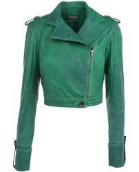 Great Color Clothes Fashion Asymmetrical Leather Jacket