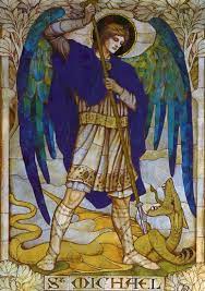 Angel Espionage James Powell Archangel Michael St Johns Church Wiltshirearound 1888 1915 Angel Art Archangels Archangel Michael