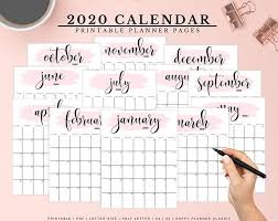 Desk Calendar 2021 Large Desk Calendar A3 Monthly Planner 2021 Printable Calendar 2021 Desk Planner A3 Desk Calendar 2020 2021 Calendar In 2020 Lesson Planner Printable Printable Planner Pages Desk Calendar Planner