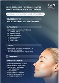 Rhinoplasty hands-on cadaveric course in Egypt