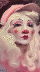 There’s something about painting a clown @queerclownz , #oilpainting  #allaprima #clownart #portraitartwork #oilportrait #oilportraits  #figurativeartist #artistonig #beautifulbizarre #clowngirl ...
