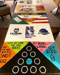 Custom Painted Beer Pong Table In 2020 Beer Pong Table Painted Beer Pong Table Designs Diy Beer Pong Table