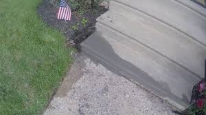 Do you have broken concrete along the front of your house? Beginners Easily Repair Concrete Steps In 2 Min Concrete And Cement Work Contractor Youtube
