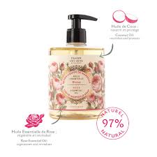 Amazon Com Panier Des Sens Rose Geranium Liquid Marseille Soap Made In France 96 Natural 16 9floz 500ml Beauty