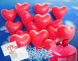 Meine beste freundin heiratet im sommer und wünscht sich, dass die gäste luftballons steigen lassen mit karten dran, auf die jeder gast einen wunsch schreibt. Luftballons Zur Hochzeit Steigen Lassen Helium Einwegbehalter Mit 50 Herzballons Hochzeit Rot Und Ballonflugkarten Luftballons Zur Hochzeit Steigen Lassen Mit Dem Helium Einwegbehalter Ballons Helium Sets