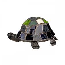 This tiffany 25 table lamp is beautifully designed and handmade with the light on vibrant stain color glass solder wrapped in copper foil, this contemporary. Tiffany Animal Lamps Tortoise Table Lamp Lighting Company Uk
