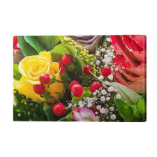 The light and irregular stems are flexed to create extraordinary garden scenarios, growing both from the floor or from the ceiling. Mazzo Di Fiori Bouquet Auguri Canvas Print Pixers We Live To Change
