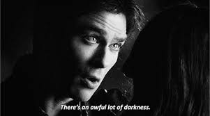 It is short and understandable to everyone, and it can also be said with a gesture. Vampire Diaries
