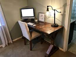Ana White Farmhouse Desk Diy Projects Farmhouse Desk Furniture Home Office Furniture