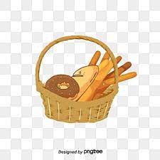 Vector Painted Bread Basket Bread Clipart Vector Hand Painted Png Transparent Clipart Image And Psd File For Free Download