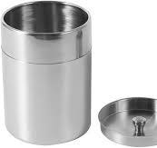 Amazon.com: Stainless Steel Tea Canister, Small Kitchen ...