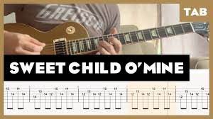 Sweet child of mine tab. Sweet Child O Mine Guns N Roses Cover Guitar Tab Lesson Tutorial Youtube