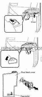 Here you will find fuse box diagrams of mazda 5 2006, 2007, 2008, 2009 and 2010, get information about the location of the fuse panels inside the car, and learn about the assignment of each fuse (fuse layout). Fuse Box Mazda 3 2003 2009