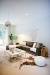 Layered Cowhide Rug Living Room