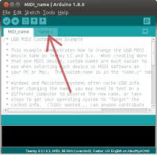 Teensyduino Using Usb Midi With Teensy On The Arduino Ide Arduino Usb Sketching Tools