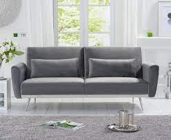 Buy velvet sofa beds and get the best deals at the lowest prices on ebay! Elena Sofa Bed In Grey Velvet
