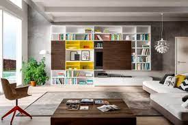 Contemporary Tv Wall Unit 598 Napol Arredamenti Wooden Lacquered Wood Home Decor Wall Unit Home