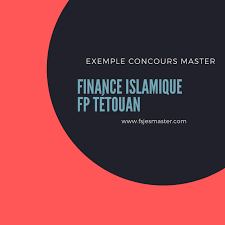 Le master 2 finance islamique est un diplôme de niveau bac +5 délivré par l'isf. Exemple Concours Master Finance Islamique Fp Tetouan Fsjes Master Concours Et Examens D Acces Au Master Maroc