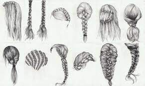 Braid Study Ongoing Lauren Munns Art How To Draw Braids How To Draw Hair Drawing Hair Braid
