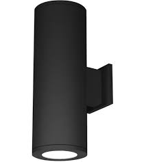 Join prime to save $7.00 on this item. Wac Lighting Ds Wd08 F35s Bk Outdoor Lighting Led 22 Inch Black Double Side Outdoor Wall Mount In Straight Up And Down 3500k 85 8