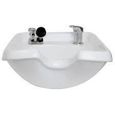 Kaemark Wall Mount European Style Porcelain Shampoo Bowl Model Ks902 K030b Marlo Beauty Supply Shampoo Bowls Stainless Steel Faucets Shampoo Bowls Salon