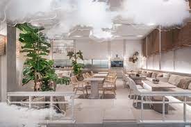 Sansiri Lounge The Cloud The Coffee Club Cafe Interior Design Clouds Design Lounge