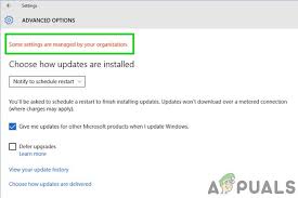 Personalize Settings Says Some Settings Are Managed By Your Organization