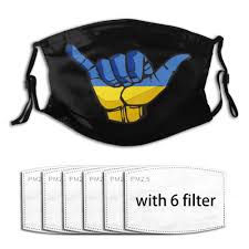 Zastava dimenzija 150 x 90cm sa rubom i 2 rupe za montiranje. Kupiti Shaka Sign Ukrajina Zastava Not For Anti Virus Cotton Face Usta Mask Fashion Mask For Women Men Usta Maske Za Visekratnu Upotrebu Djeca Gospodo Pribor Proizvoda Prodaja Cam