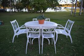 Aluminum patio dining chairs : 4 Vintage Flexalum Dining Chairs 1950 S Designer Outdoor Chairs Never Corrodes Invisedge