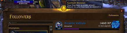 Check spelling or type a new query. Anyone Else Getting This Garrison Invasion Alert In Their Bfa Mission Tab What Is It Wow