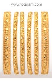 Www.zaveribazaarjewelers.com (online 22kt indian gold jewelry). 235 Gbl156 22k Gold Bangles 6 Bangles 3 Pairs Set 22k Gold Bangles Gold Bangle Set Gold Bangles