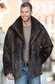 Pin By Luciano Bezerra On Give It A Try Fur Jacket Mens Fur Coat Leather Jacket Men