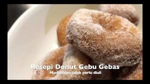 Paling penting, senang nak buat. Resepi Donut Gebu Paling Mudah Tak Perlu Uli Youtube