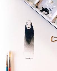 I love studio ghibli films, they make me happy. Miniature Studio Ghibli Paintings Rhiannon Ghibli Artwork Ghibli Art Studio Ghibli Art