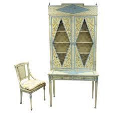 We did not find results for: Vintage Custom Painted Italian French Regency Style Tall Secretary Desk And Chair For Sale At 1stdibs