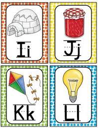 alphabet word wall cards abc chart alphabet wall cards