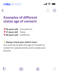 🚨 Age of Consent – More Than Just a Number It's about understanding,  power, and respect. 📌 Varies by state (16, 17, or 18). 📌 Legal ≠  Ethical—context matters. 📌 Consent must