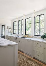 Client Canyon Cool Amber Interiors Grey Painted Kitchen Kitchen Cabinets Makeover Light Grey Kitchens