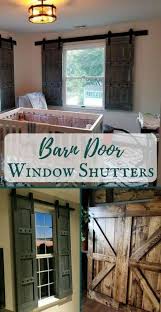 Maybe you would like to learn more about one of these? 38 Trendy Farmhouse Home Plans Shutters Barn Door Window Shutters Interior Farm House Living Room