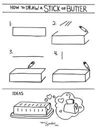 How To Draw Butter By Mrsspeaker Teachers Pay Teachers Stick Drawings Drawings Doodle Drawings