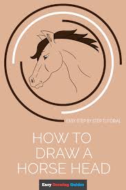 Let's start by sketching an oval shape head with its two little ears. How To Draw A Horse S Head Easy Drawing Guides